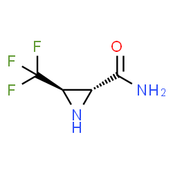 2-Aziridinecarboxamide,3-(trifluoromethyl)-,(2R,3R)-rel-(9CI) Structure