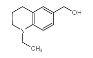 1-Ethyl-1,2,3,4-tetrahydroquinoline-6-methanol结构式