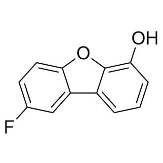 8-Fluorodibenzo[b,d]furan-4-ol structure