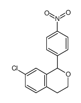 7-氯-3,4-二氢-1-(4-硝基苯基)-1H-2-苯并吡喃图片