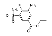 ethyl 3-amino-4-chloro-5-sulfamoylbenzoate结构式