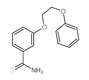 Benzenecarbothioamide,3-(2-phenoxyethoxy)- picture