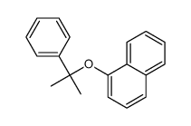 1-(2-phenylpropan-2-yloxy)naphthalene结构式