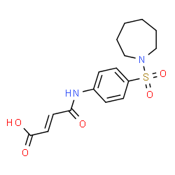 (E)-4-[4-(1-azepanylsulfonyl)anilino]-4-oxo-2-butenoic acid picture