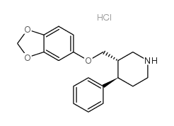 Defluoro Paroxetine, Hydrochloride结构式