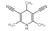 1,4-DIHYDRO-2,4,6-TRIMETHYL-3,5-PYRIDINEDICARBONITRILE Structure