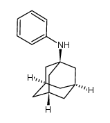 Tricyclo[3.3.1.13,7]decan-1-amine,N-phenyl- structure