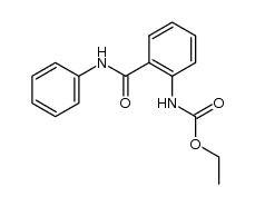 2-[(Ethoxycarbonyl)amino]benzanilide Structure