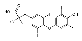 Etiroxate Carboxylic Acid structure