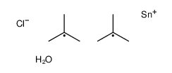 ditert-butyl(chloro)tin,hydrate Structure