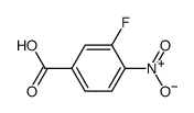 4-NITRO-3-FLUOROBENZOIC ACID structure