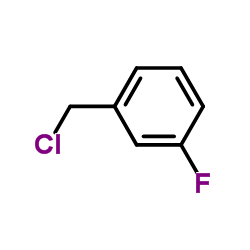 3-Fluorobenzyl chloride Structure