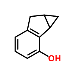 1,1a,6,6a-Tetrahydrocyclopropa[a]inden-2-ol Structure