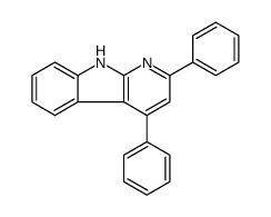 2,4-diphenyl-9H-pyrido[2,3-b]indole Structure