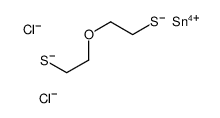 5,5-dichloro-1,4,6,5-oxadithiastannocane Structure