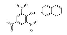 7,8-dihydroisoquinoline,2,4,6-trinitrophenol Structure