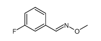 Benzaldehyde, 3-fluoro-, O-methyloxime (9CI)结构式