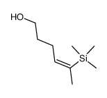 (4Z)-5-trimethylsilanyl-hex-4-en-1-ol Structure