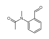 N-(2-formylphenyl)-N-methylacetamide结构式