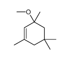 3-methoxy-1,3,5,5-tetramethylcyclohexene Structure