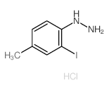 (2-iodo-4-methyl-phenyl)hydrazine结构式