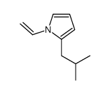 1-ethenyl-2-(2-methylpropyl)pyrrole结构式