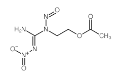 Guanidine,N-[2-(acetyloxy)ethyl]-N'-nitro-N-nitroso- (9CI) Structure