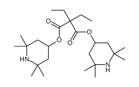 bis(2,2,6,6-tetramethylpiperidin-4-yl) 2,2-diethylpropanedioate Structure