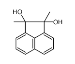 (1R,2R)-1,2-dimethylacenaphthylene-1,2-diol结构式