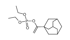 1-(1-Adamantyl)-1-(diethoxyphosphinyl)-oxyethen Structure