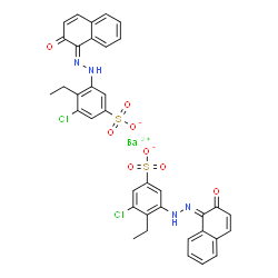 barium bis[3-chloro-4-ethyl-5-[(2-hydroxy-1-naphthyl)azo]benzenesulphonate] picture