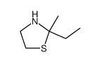 2,2-ethylmethylthiazolidine Structure