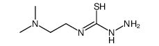 1-amino-3-[2-(dimethylamino)ethyl]thiourea Structure