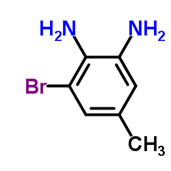 3-Bromo-5-methylbenzene-1,2-diamine structure