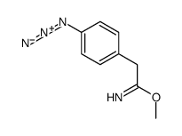 methyl 4-azidophenylacetimidate structure