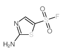 2-amino-1,3-thiazole-5-sulfonyl fluoride Structure