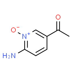 Ethanone, 1-(6-amino-1-oxido-3-pyridinyl)- (9CI)结构式