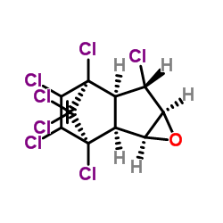 (-)-TRANS-HEPTACHLOREPOXIDE结构式