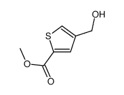 Methyl 4-(hydroxymethyl)thiophene-2-carboxylate structure