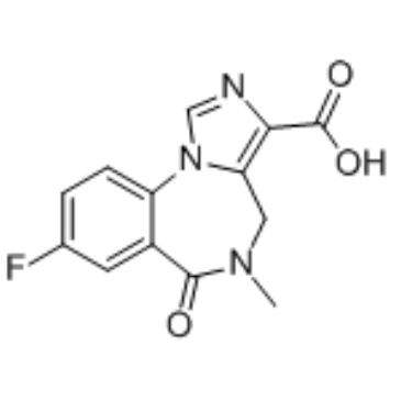 Flumazenil acid structure