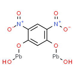 [μ-(4,6-dinitroresorcinolato(2-)-O1,O3)]dihydroxydilead Structure