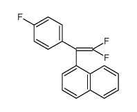 Naphthalene, 1-[2,2-difluoro-1-(4-fluorophenyl)ethenyl]结构式