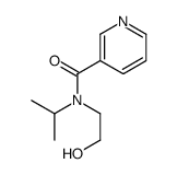 N-(2-hydroxyethyl)-N-propan-2-ylpyridine-3-carboxamide Structure