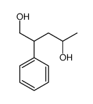 2-phenylpentane-1,4-diol Structure