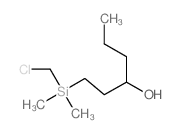 1-(chloromethyl-dimethyl-silyl)hexan-3-ol picture