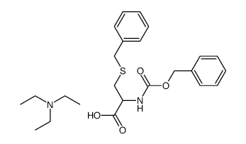 N-Z-S-BzlCys, triethylammonium salt结构式