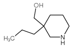 (3-propylpiperidin-3-yl)methanol结构式