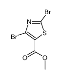 methyl 2,4-dibromo-1,3-thiazole-5-carboxylate Structure