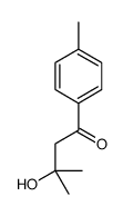 3-hydroxy-3-methyl-1-(4-methylphenyl)butan-1-one Structure