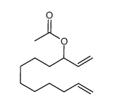 acetic acid 1-vinyldec-9-enyl ester结构式